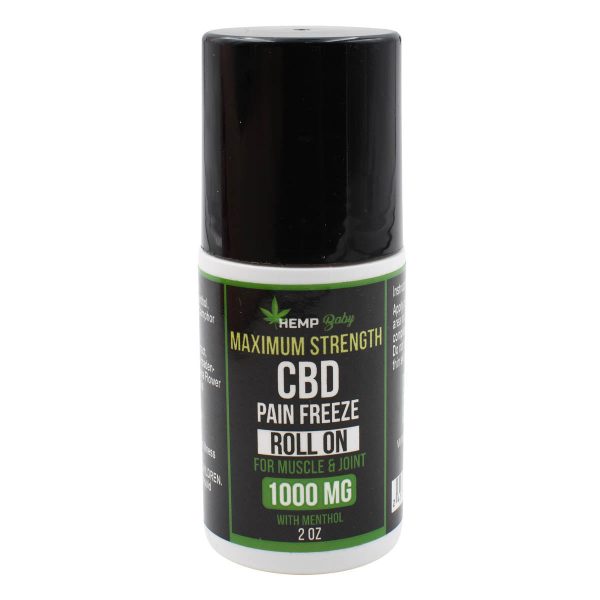 Hemp Baby Pain Freeze 1000mg CBD Roll On - Image 3