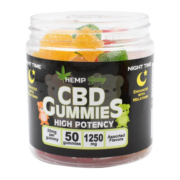 Hemp Baby Nighttime 1250mg CBD Gummies for Sleep - Image 4