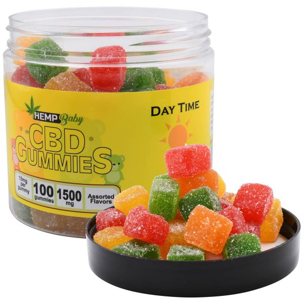 Hemp Baby Daytime Hemp Gummies 1500mg High Potency CBD - Image 2
