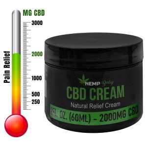 Hemp Baby 2000mg CBD Pain Relief Cream