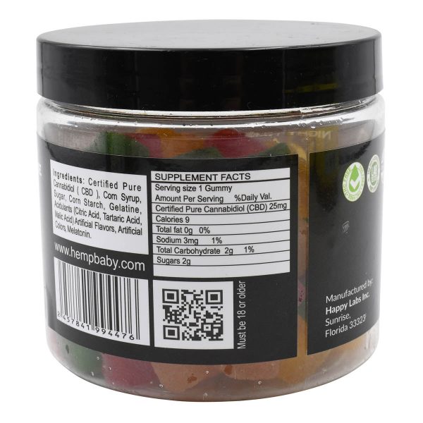 Hemp Baby Nighttime 2500mg CBD Gummies for Sleep - Image 3