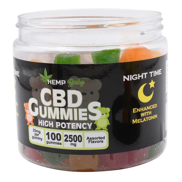 Hemp Baby Nighttime 2500mg CBD Gummies for Sleep - Image 4