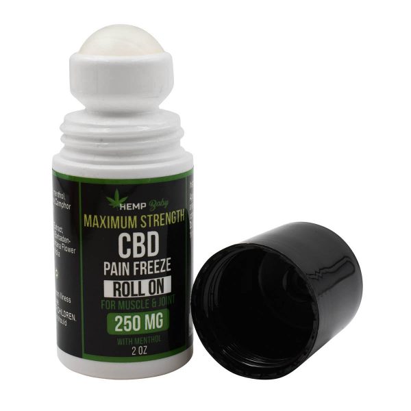 Hemp Baby Pain Freeze 250mg CBD Roll On - Image 4