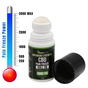 Hemp Baby Max Strength Pain Freeze 3000mg CBD Roll On