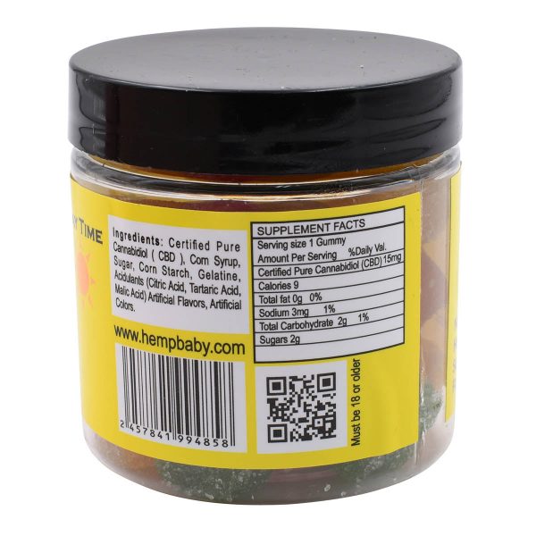 Hemp Baby Daytime Hemp Gummies 375mg High Potency CBD - Image 4