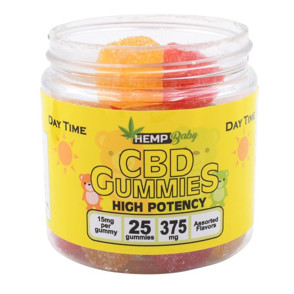 Hemp Baby Daytime Hemp Gummies 375mg High Potency CBD - Image 3