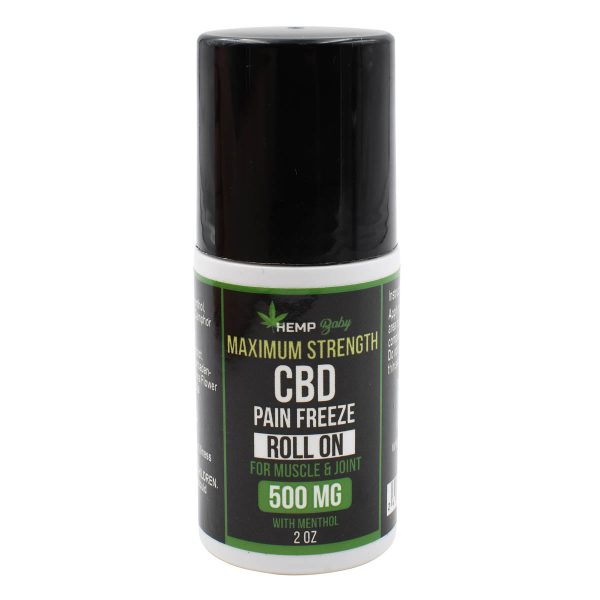 Hemp Baby Pain Freeze 500mg CBD Roll On - Image 3