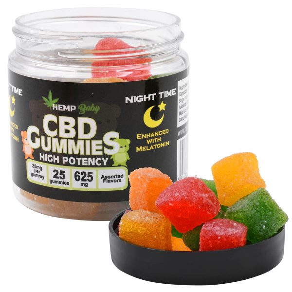 Hemp Baby Nighttime 625mg CBD Gummies for Sleep - Image 3