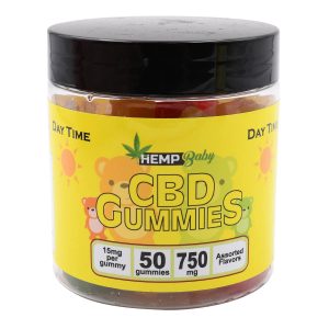 Hemp Baby Daytime Hemp Gummies 750mg High Potency CBD