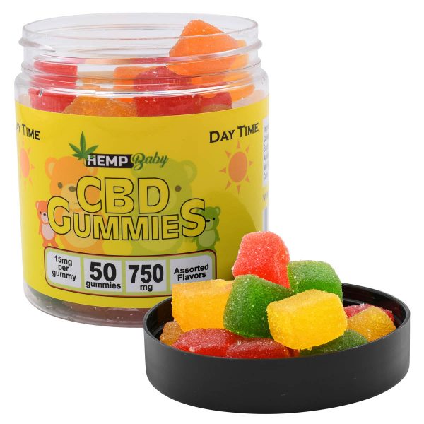 Hemp Baby Daytime Hemp Gummies 750mg High Potency CBD - Image 2