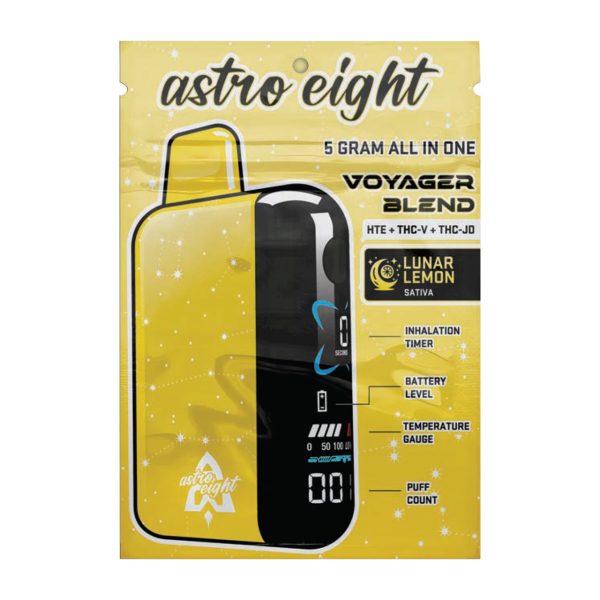 Astro Eight Voyager Blend HTE/THC-V/THC-JD All-In-One Disposable - 5G - Image 4