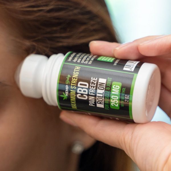Hemp Baby Pain Freeze 250mg CBD Roll On - Image 8