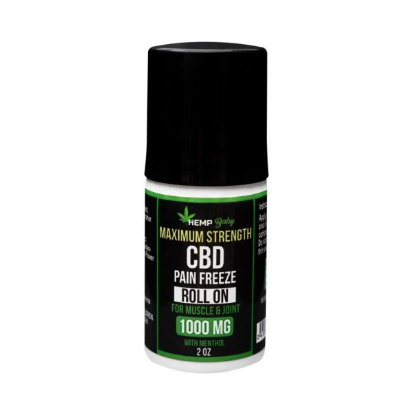 Hemp Baby Pain Freeze 1000mg CBD Roll On - Image 2