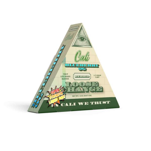 Cali Extrax Loose Change THC-P Live Rosin Badder Cartridge - 0.5G
