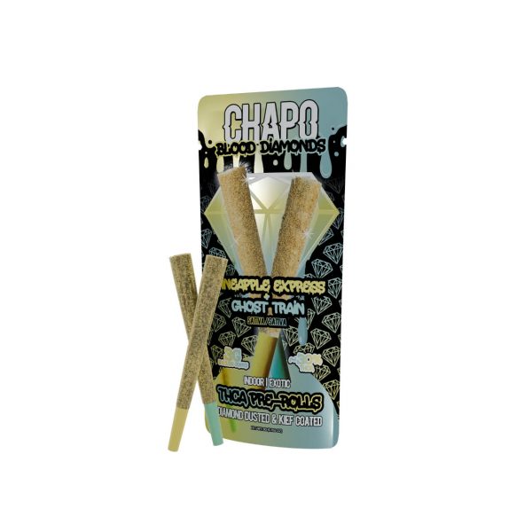 Chapo Blood Diamonds THC-A Duo Exotic Pre Roll - 3G - Image 4