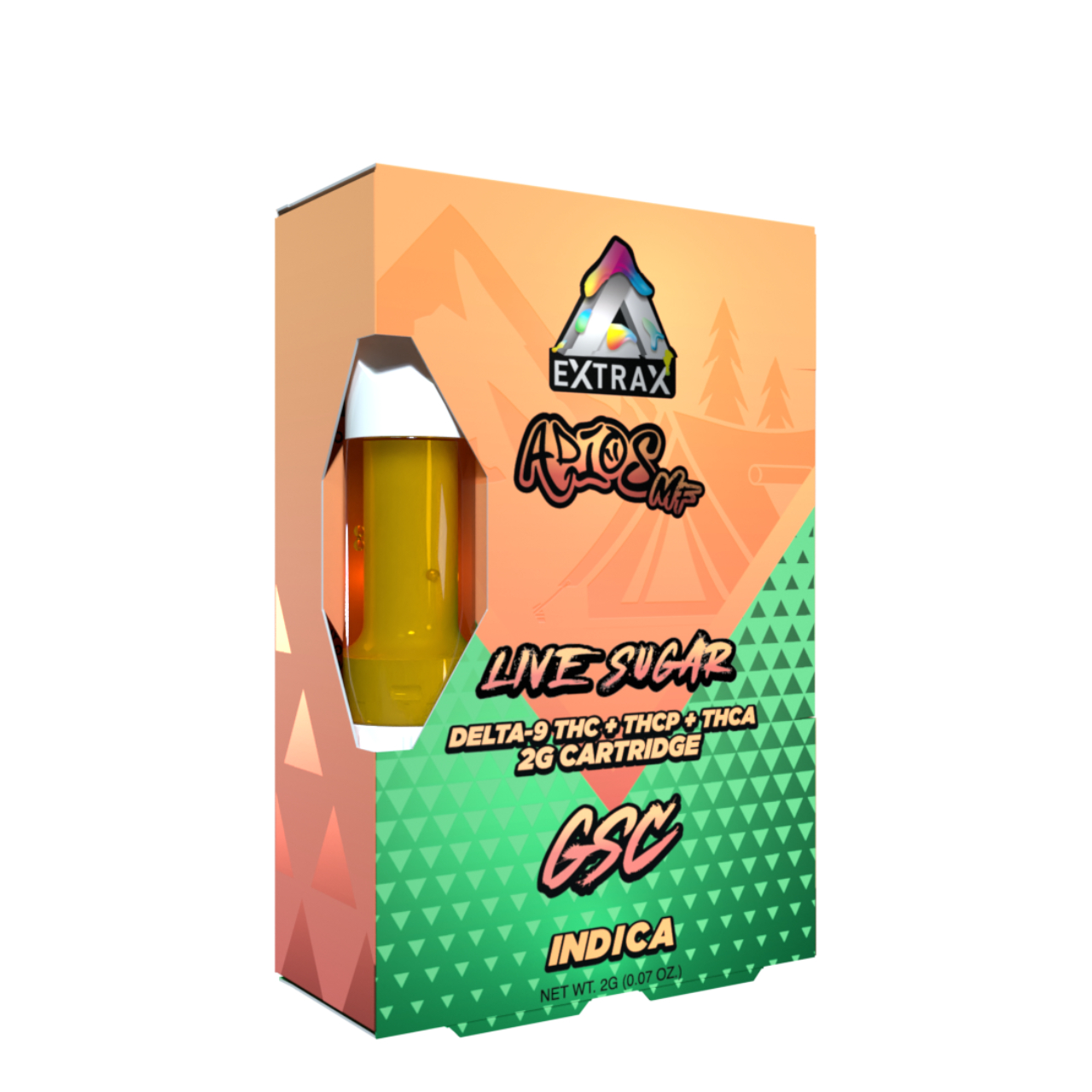 Delta Extrax Adios MF D9/THC-P/THC-A Cartridge - 2G - Image 4