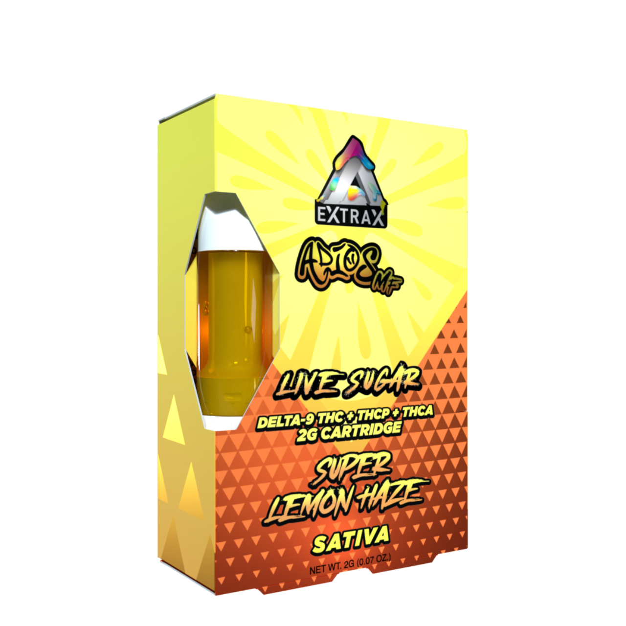 Delta Extrax Adios MF D9/THC-P/THC-A Cartridge - 2G - Image 3