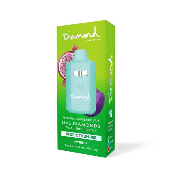 Diamond Supply Co. Live Diamonds THC-A Disposable - 4G