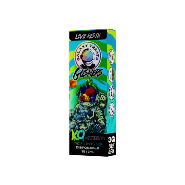 Galaxy Treats KO THC-A Live Resin 3G Disposable Vape ? 5PK - Image 4