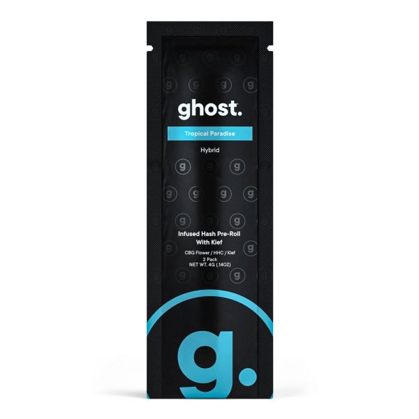 ghost. Infused Hash CBG/HHC/Kief Pre Roll 2PK