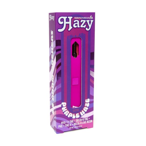 Hazy Extrax HXY-11, Delta-6, PHC, THC-X, Delta-8 Live Resin Pre Heat Disposable - 3.5G - Image 4