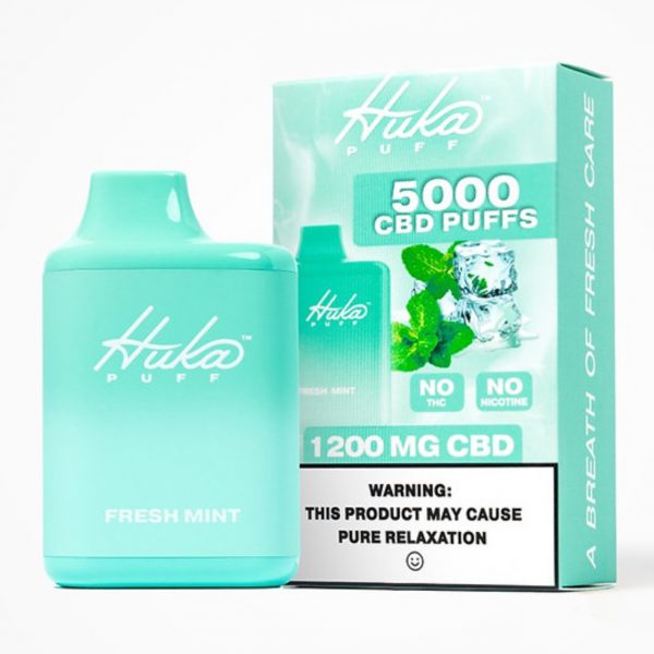 Huka Puff CBD 1200MG Disposable - 5000 Puffs - Image 3
