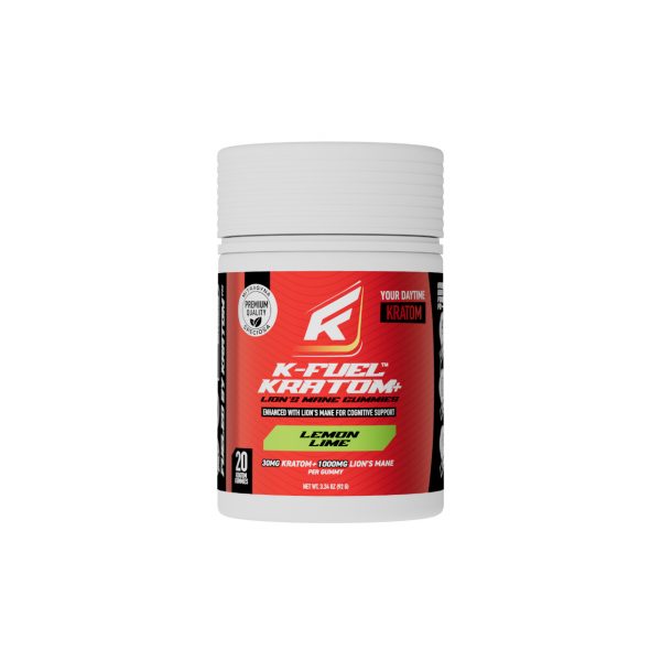 K-FUEL Kratom/Lion?s Mane Gummies