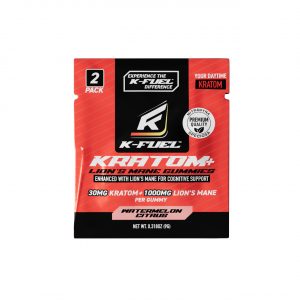 K-FUEL Kratom/Lion?s Mane Gummies
