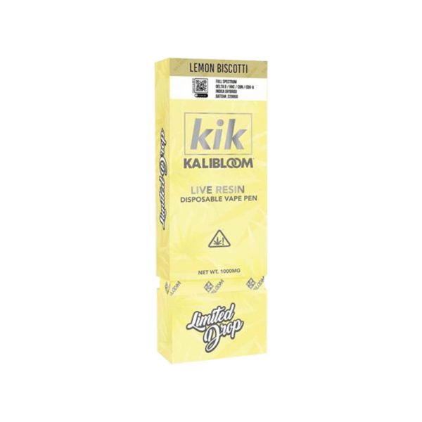 Kalibloom KIK 1G Live Resin Disposable Vape ? Limited Drop