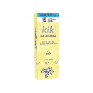 Kalibloom KIK 1G Live Resin Disposable Vape ? Limited Drop