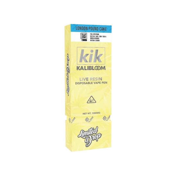 Kalibloom KIK 1G Live Resin Disposable Vape ? Limited Drop