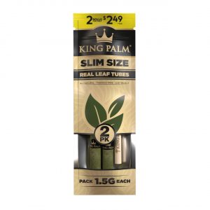 King Palm Slim Rolls - 2PK