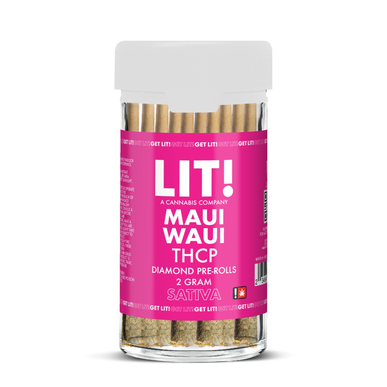 LIT THC-P Liquid Diamonds Pre Rolls - 10ct