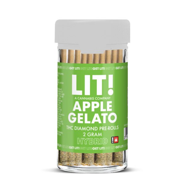 LIT THC Liquid Diamonds Pre Rolls - 10 Count