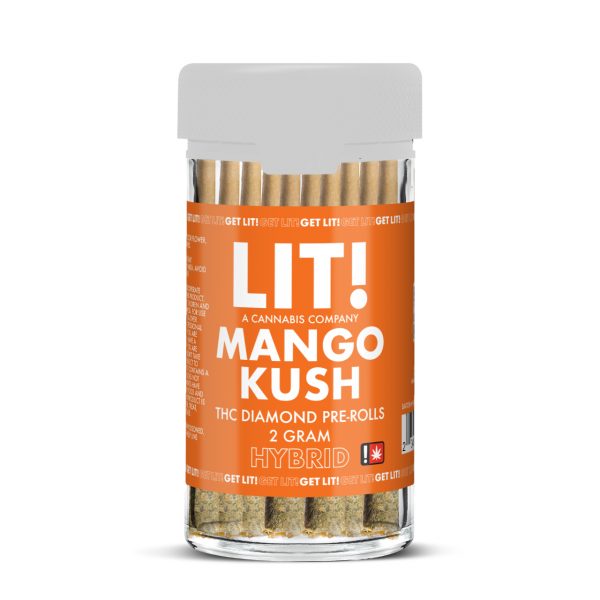 LIT THC Liquid Diamonds Pre Rolls - 10 Count