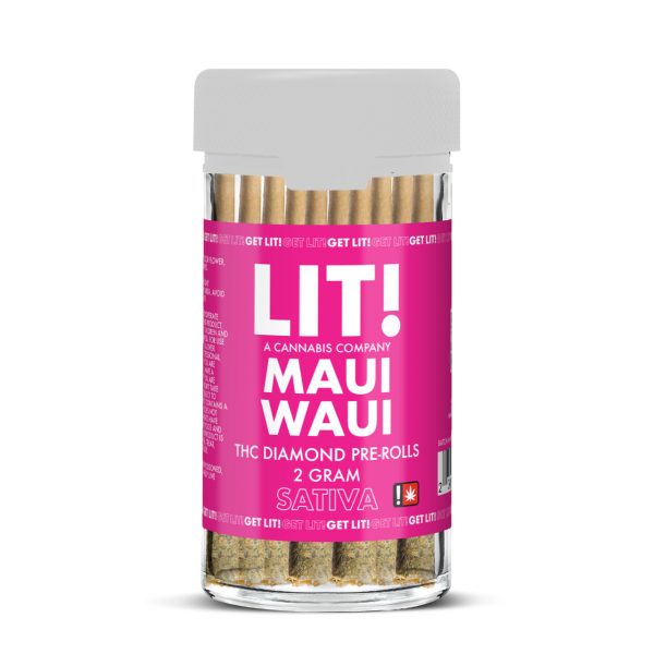 LIT THC Liquid Diamonds Pre Rolls - 10 Count