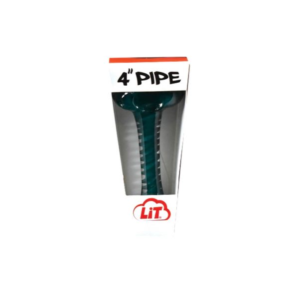 Lit Pipes 4" Glass Pipe - Image 2