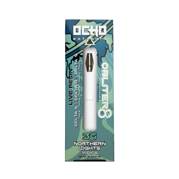 Ocho Extracts Obliter8 3G Live Resin Disposable Vape - Image 4