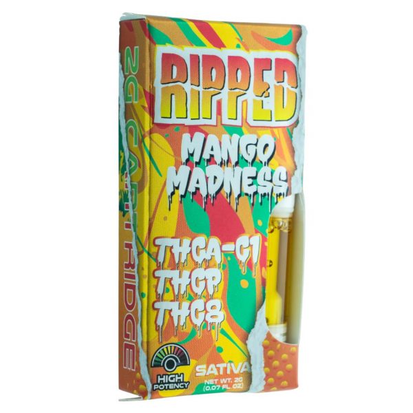 Ocho Ripped THCA-C1/THC-P/THC8 High Potency Cartridge - 2G