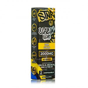 STNR Blazin Blend 2G Delta-8/Delta-11/HHC/THCP Disposable Vape