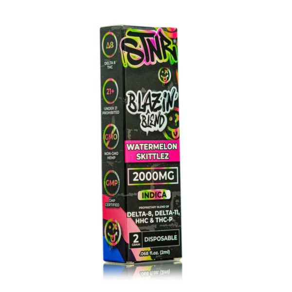 STNR Blazin Blend 2G Delta-8/Delta-11/HHC/THCP Disposable Vape