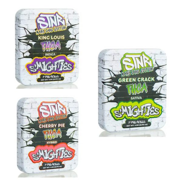 STNR S?Mighties THC-A Pre-Rolls - 7PK
