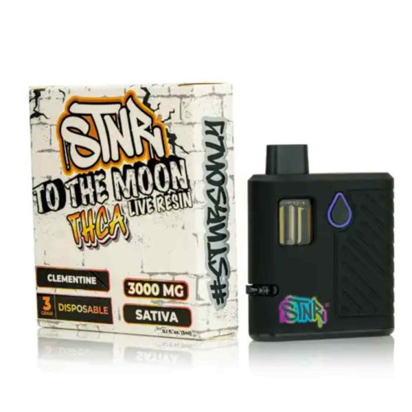 STNR To The Moon THC-A Live Resin Disposable Vape ? 3G