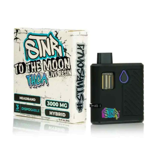 STNR To The Moon THC-A Live Resin Disposable Vape ? 3G