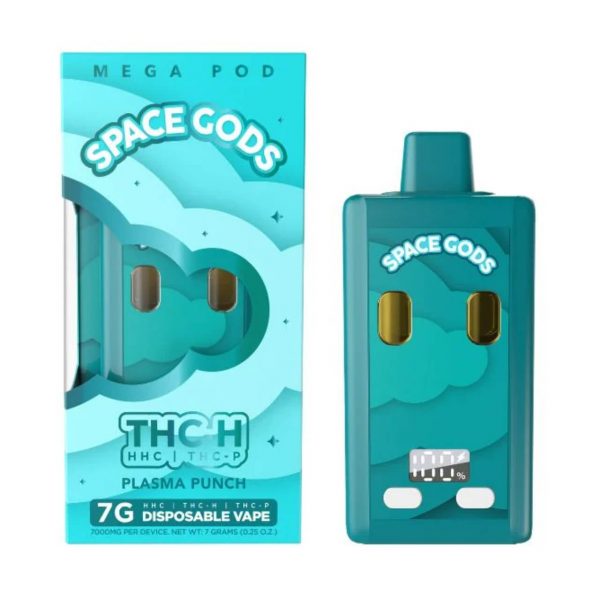 Space Gods Mega Pod 7G Disposable Vape ? THC?H/HHC/THC?P - Image 4