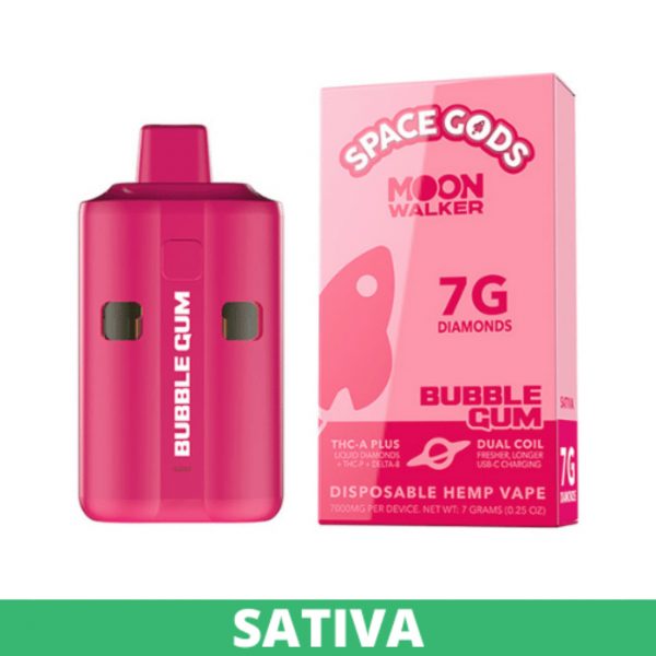 Space Gods Moon Walker 7G Disposable THC Vape - Image 2