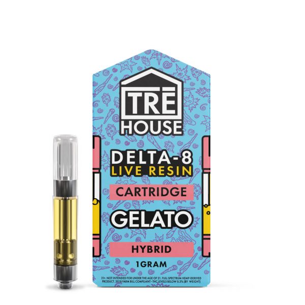 TRE House 1G Live Resin D8 Cartridge