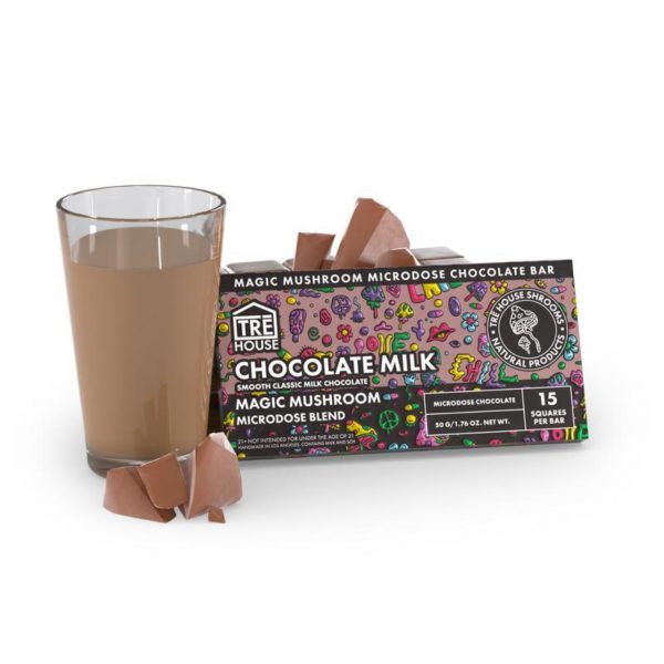 TRE House Magic Mushroom Chocolate Bar – 50G - Image 2