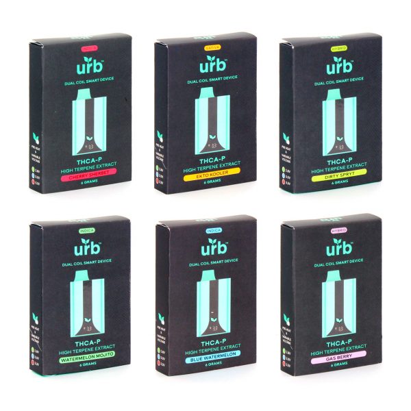URB THCA?P Smart Screen THC Disposable Vape ? 6G