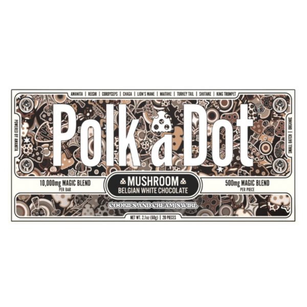 PolkaDot Mushroom Chocolate Bar - 10,000MG - Image 3
